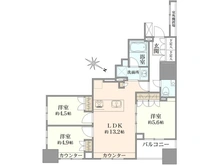 【東京都/中央区日本橋浜町】ウィルローズ日本橋浜町公園 間取り図