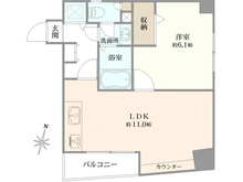 【東京都/中央区日本橋蛎殻町】プレール・ドゥーク水天宮 間取り図