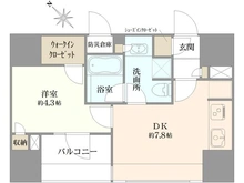 【東京都/中央区銀座】ピアース銀座 8 丁目 間取り図
