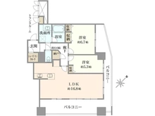 【埼玉県/新座市東北】志木パークタワー 間取り図