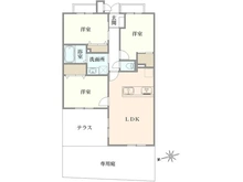 【東京都/江東区東砂】セザール城東公園 間取り図