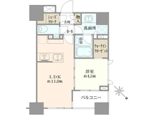 【東京都/中央区築地】ルフォン築地ザ・レジデンス 間取り図