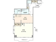 【東京都/品川区南大井】サンハイツ大森 間取り図