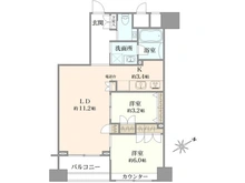 【東京都/中央区日本橋中洲】オーベルジュ日本橋 間取り図
