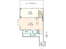 【東京都/北区東田端】マンションニュー田端 間取り図