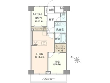 【東京都/中央区日本橋中洲】日商岩井日本橋浜町マンシヨン 間取り図