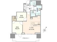 【東京都/中央区日本橋蛎殻町】ザ・パークハウス日本橋蛎殻町レジデンス 間取り図