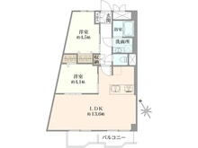【東京都/中央区築地】築地永谷コーポラス 間取り図