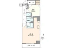 【東京都/中央区日本橋本町】日本橋室町デュープレックスポーション　 間取り図