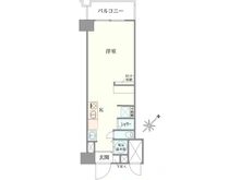 【東京都/中央区築地】クラウン築地 間取り図