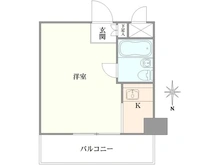 【東京都/中央区入船】サンパーク東京銀座 間取り図