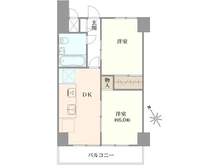 【東京都/中央区日本橋浜町】ヴィップ日本橋浜町 間取り図