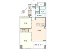 【東京都/中央区日本橋蛎殻町】プラハ日本橋人形町サウススクエア 間取り図