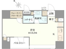 【東京都/中央区銀座】ピアース銀座8丁目 間取り図