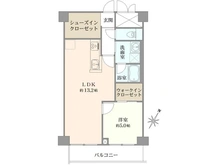 【東京都/中央区日本橋中洲】日商岩井日本橋浜町マンション 間取り図