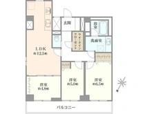 【東京都/中央区築地】クラウン築地 間取り図