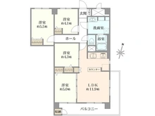 【東京都/葛飾区金町】東建金町マンション 間取り図
