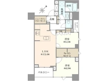 【東京都/中央区日本橋馬喰町】レフィール日本橋馬喰町 間取り図