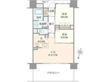 【東京都/江東区扇橋】ジオ深川住吉 間取り図