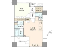 【東京都/中央区新川】サンクタス127 間取り図