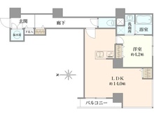 【東京都/中央区八丁堀】ライオンズマンション八丁堀 間取り図