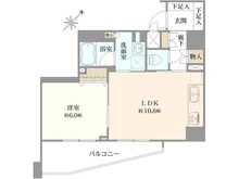 【東京都/中央区日本橋中洲】アルテシモプリマ 間取り図