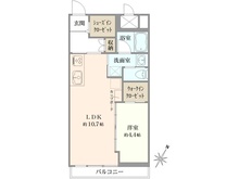 【東京都/中央区築地】秀和第二築地レジデンス 間取り図