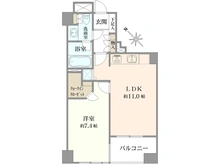 【東京都/中央区築地】サンクタス築地 間取り図