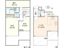 【東京都/世田谷区成城】デュフレベース成城  間取り図