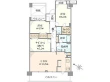 【東京都/狛江市東和泉】コートハウス狛江 間取り図