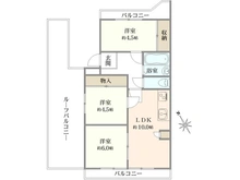 【東京都/世田谷区砧】シャロン・ド・成城 間取り図