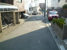 【東京都/世田谷区砧】ライオンズガーデン砧 前面道路