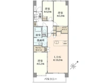 【東京都/狛江市東和泉】パーク・ハイム狛江 間取り図
