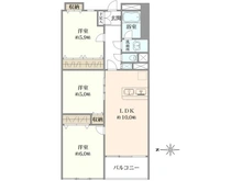 【東京都/世田谷区成城】アピカ成城-V 間取り図