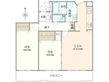 【東京都/稲城市向陽台】ビスタセーレ向陽台 4号棟 間取り図