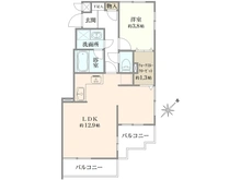 【東京都/世田谷区喜多見】ライオンズマンション成城南 間取り図