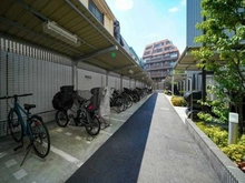【東京都/目黒区東山】シティハウス中目黒ステーションコート 駐輪場