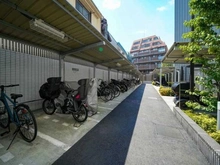 【東京都/目黒区東山】シティハウス中目黒ステーションコート 駐輪場