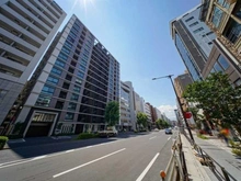 【東京都/目黒区東山】シティハウス中目黒ステーションコート 前面道路