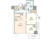【東京都/目黒区東山】シティハウス中目黒ステーションコート 間取り図