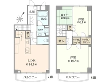 【東京都/渋谷区代官山町】スカーラ代官山 間取り図