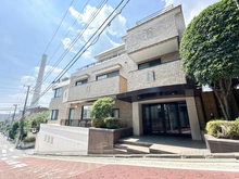 【東京都/目黒区三田】エンブレム目黒茶屋坂 外観：1985年8月築