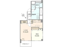 【東京都/目黒区目黒】日生住宅目黒マンシヨン 間取り図