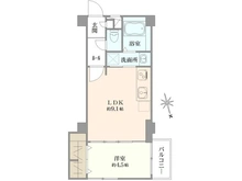 【東京都/目黒区上目黒】ライオンズマンション上目黒 間取り図