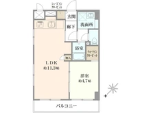 【東京都/品川区西五反田】五反田永谷タウンプラザ 間取り図