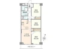 【東京都/板橋区小豆沢】クレールあづさわ 間取り図