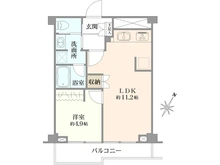 【東京都/目黒区中目黒】朝日第2中目黒マンション 間取り図