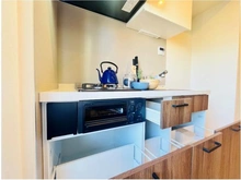 【東京都/目黒区中目黒】ジェイパーク中目黒IV キッチン：キッチンには収納スペースがございます。