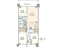 【東京都/渋谷区千駄ヶ谷】シティハウス神宮北参道 間取り図