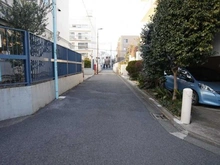 【東京都/目黒区東山】東山スカイマンション 前面道路